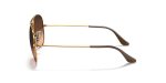 Rayban AVIATOR LARGE METAL RB3025-9001A5 - Side View