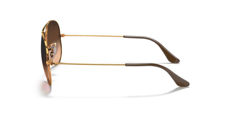Rayban AVIATOR LARGE METAL RB3025-9001A5 - Side View