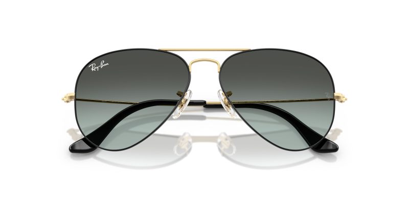 Rayban AVIATOR LARGE METAL RB3025-9271GK - Folded View