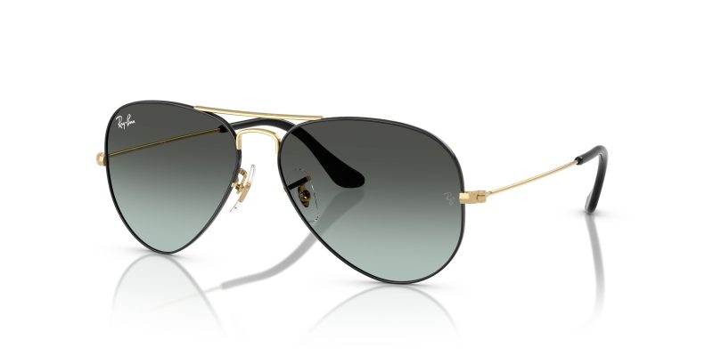 Rayban AVIATOR LARGE METAL RB3025-9271GK - Quarter View