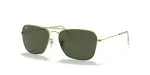Rayban CARAVAN RB3136-001 - Quarter View Rayban CARAVAN RB3136-001 - Quarter View