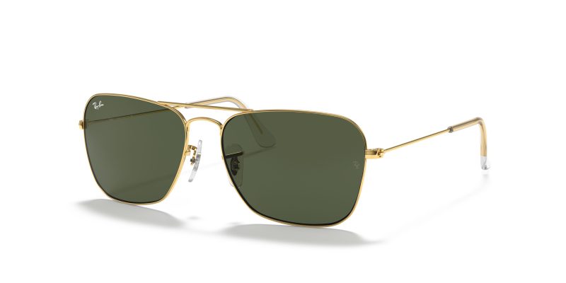 Rayban CARAVAN RB3136-001 - Quarter View