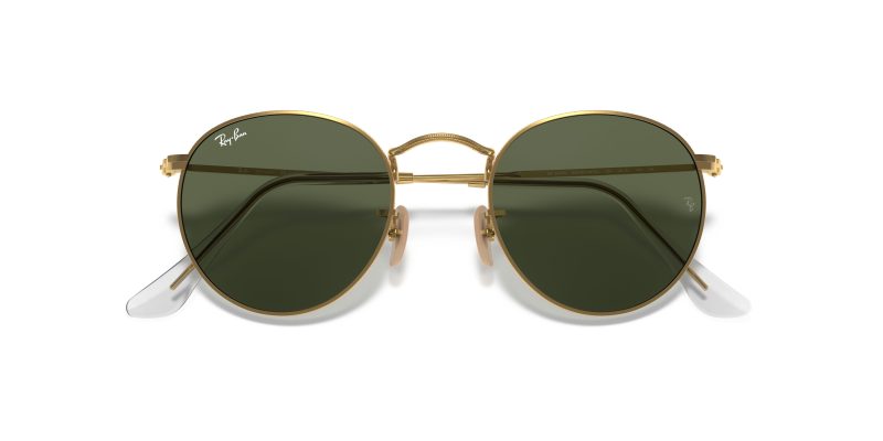 Rayban ROUND METAL RB3447N 001 - Folded View