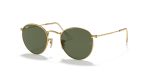 Rayban ROUND METAL RB3447N 001 - Quarter View