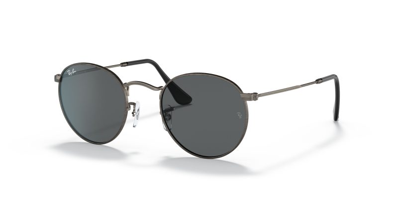 Rayban ROUND METAL RB3447 9229B1 - Quarter View