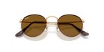 Rayban ROUND METAL RB3447-927533 - Folded View