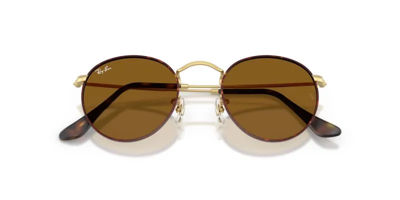 Rayban ROUND METAL RB3447-927533 - Folded View