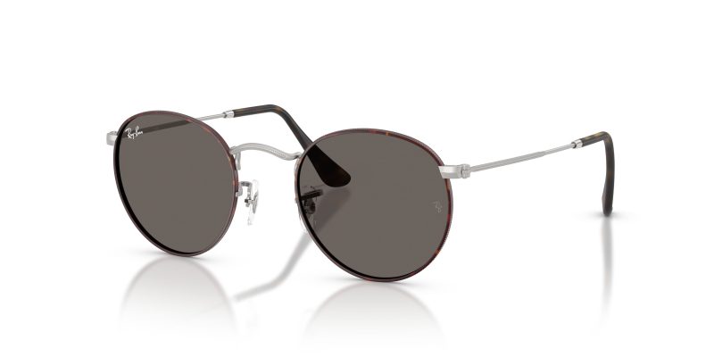 Rayban ROUND METAL RB3447 9277B1 - Quarter View