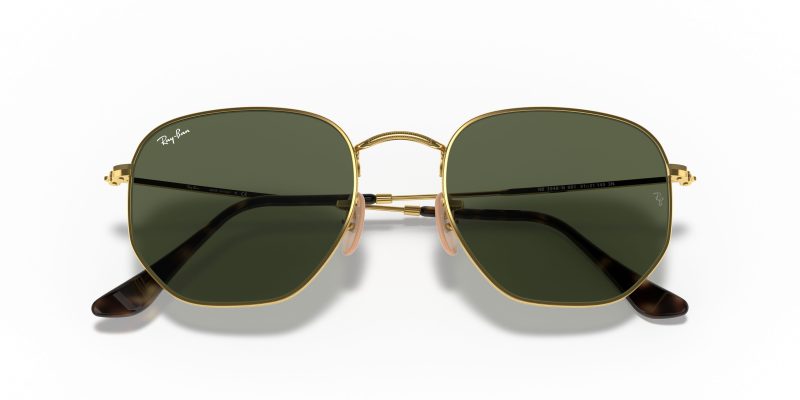 Rayban HEXAGONAL RB3548N-001 - Folded View