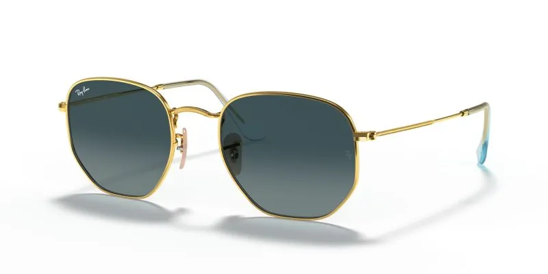 Rayban HEXAGONAL RB3548N-91233M - Quarter View