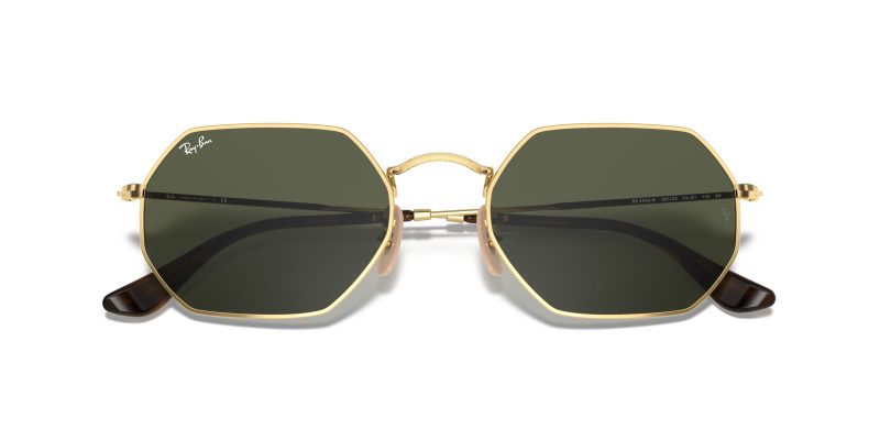 Rayban OCTAGONAL RB3556N-001 - Folded View