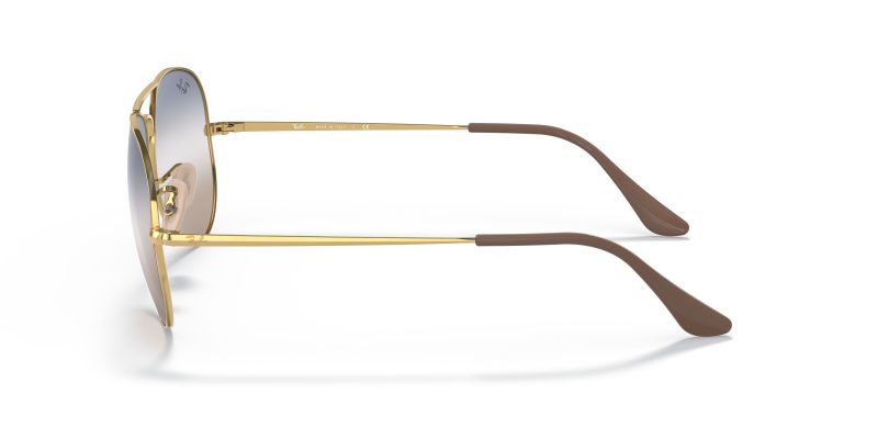 Rayban AVIATOR METAL II RB3689-001/GD - Side View