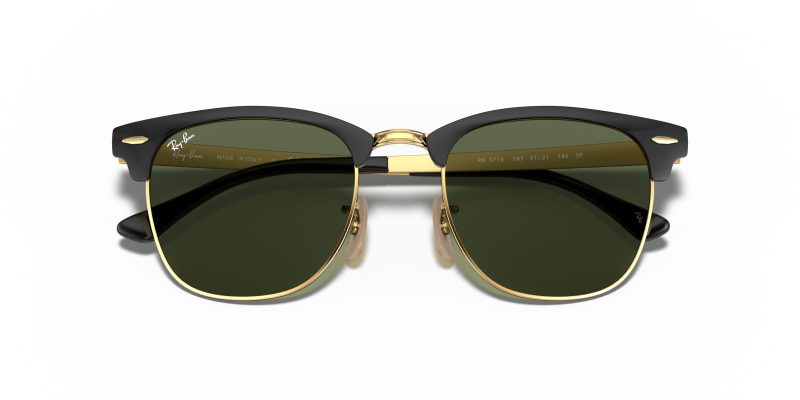 Rayban CLUBMASTER METAL RB3716-187 - Folded View