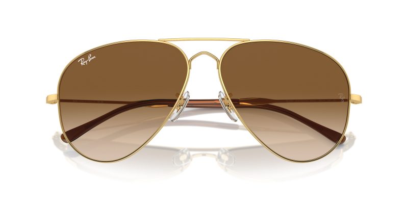Rayban OLD AVIATOR RB3825-001/51 - Folded View