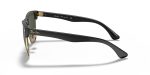 Rayban CLUBMASTER OVERSIZED RB4175-877 - Side View
