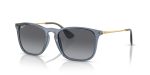 Rayban CHRIS RB4187F-6592T3 - Quarter View Rayban CHRIS RB4187F-6592T3 - Quarter View