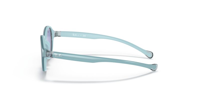 Rayban Junior RJ9075SF Light Blue Rubber มุมข้าง