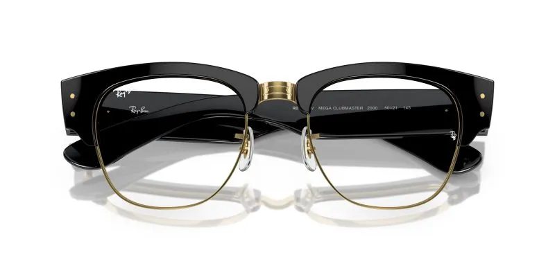 Rayban MEGA CLUBMASTER RX0316V-2000 - Folded View