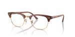 Rayban CLUBMASTER RX5154-8375 - Quarter View