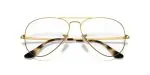 Rayban AVIATOR RX6489-2500 - Folded View Rayban AVIATOR RX6489-2500 - Folded View