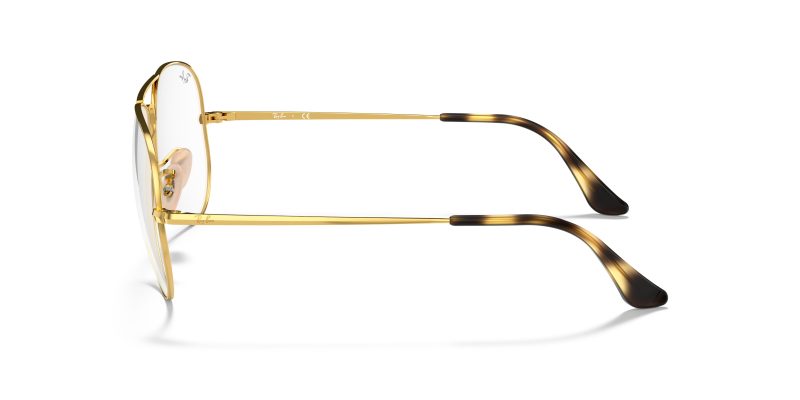 Rayban AVIATOR RX6489-2500 - Side View