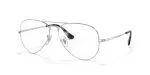 Rayban AVIATOR RX6489-2501 - Quarter View Rayban AVIATOR RX6489-2501 - Quarter View