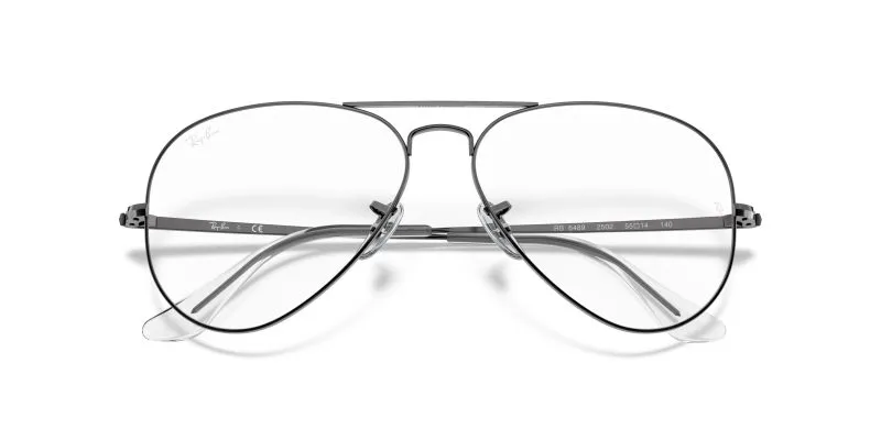 Rayban AVIATOR RX6489-2502 - Folded View