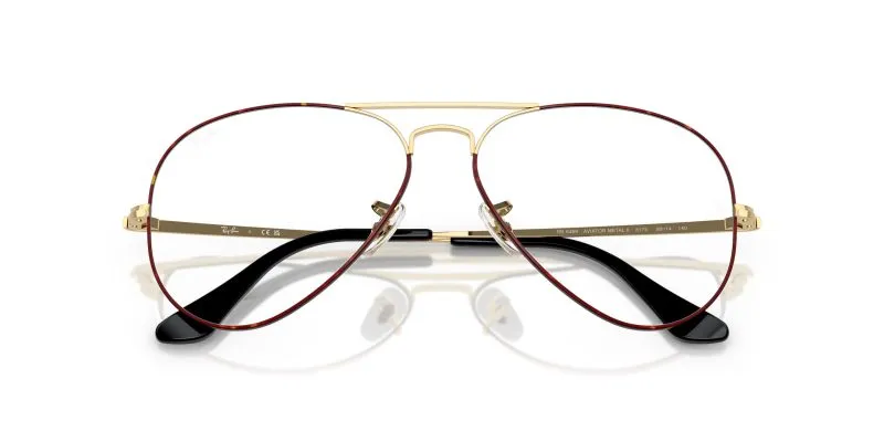 Rayban AVIATOR RX6489-3175 - Folded View