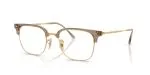 Rayban NEW CLUBMASTER RX7216F-8471 - Quarter View Rayban NEW CLUBMASTER RX7216F-8471 - Quarter View