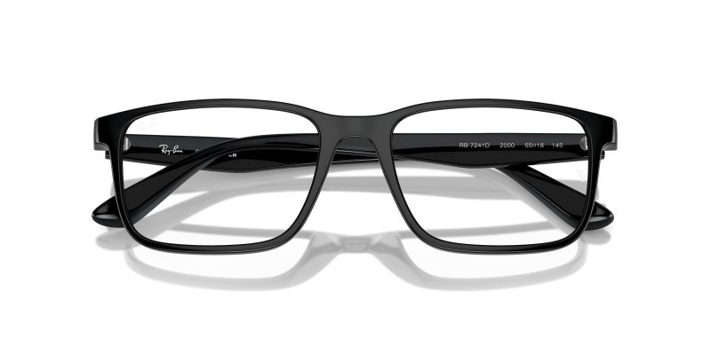 Rayban RX7241D-2000 - Folded View
