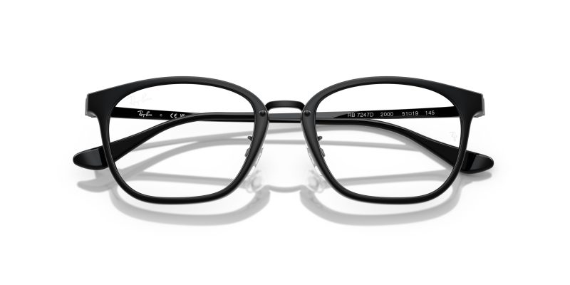 Rayban RX7247D-2000 - Folded View