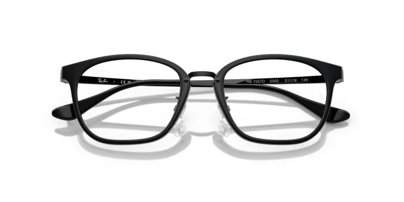 Rayban RX7247D-2000 - Folded View