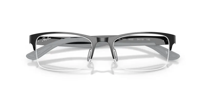 Rayban RX7551-3222 - Folded View