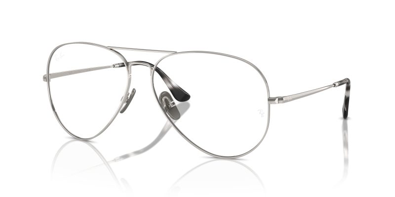 Rayban AVIATOR TITANIUM RX8789-1002 - Quarter View