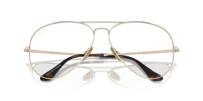 Rayban AVIATOR TITANIUM RX8789-1246 - Folded View