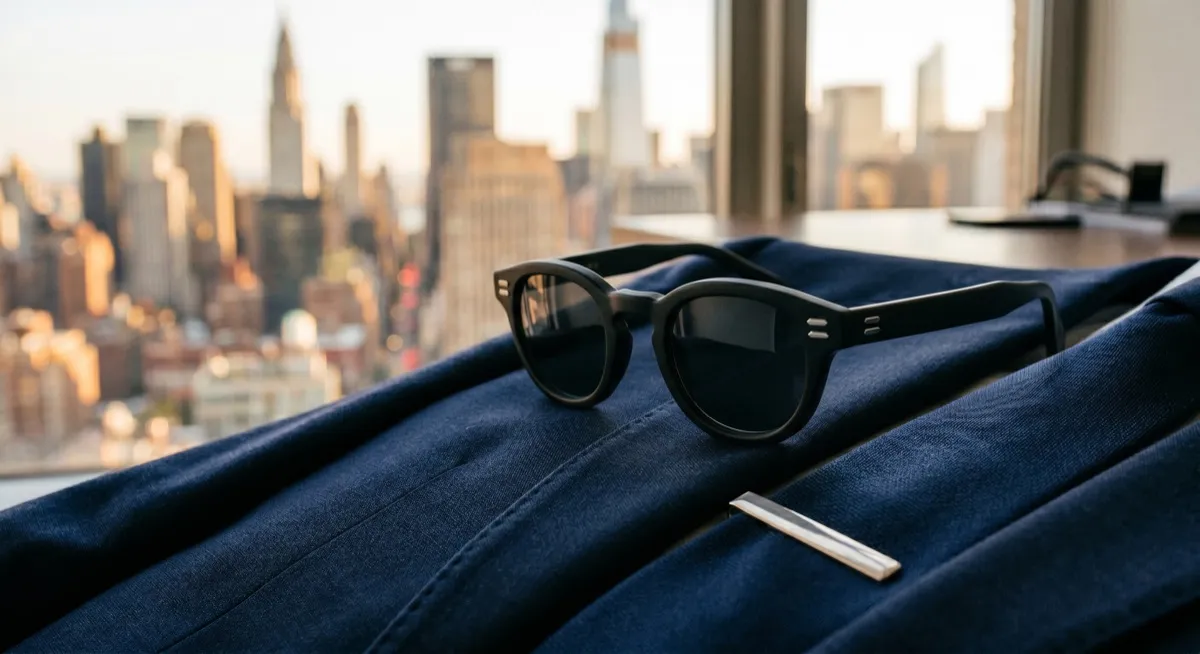 Moscot ใส่กับชุดสูท เข้ากันไหม คำตอบตรงจากช่างแว่น 10 ปีล่าสุด Moscot ใส่กับชุดสูท