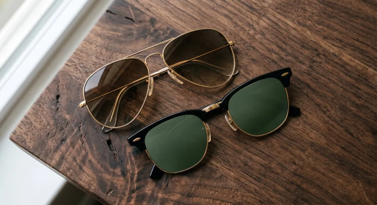Rayban Aviator กับ Clubmaster ต่างกันยังไง เปรียบเทียบทุกมิติเลือกอันไหนดีกว่า ล่าสุด Aviator vs Clubmaster