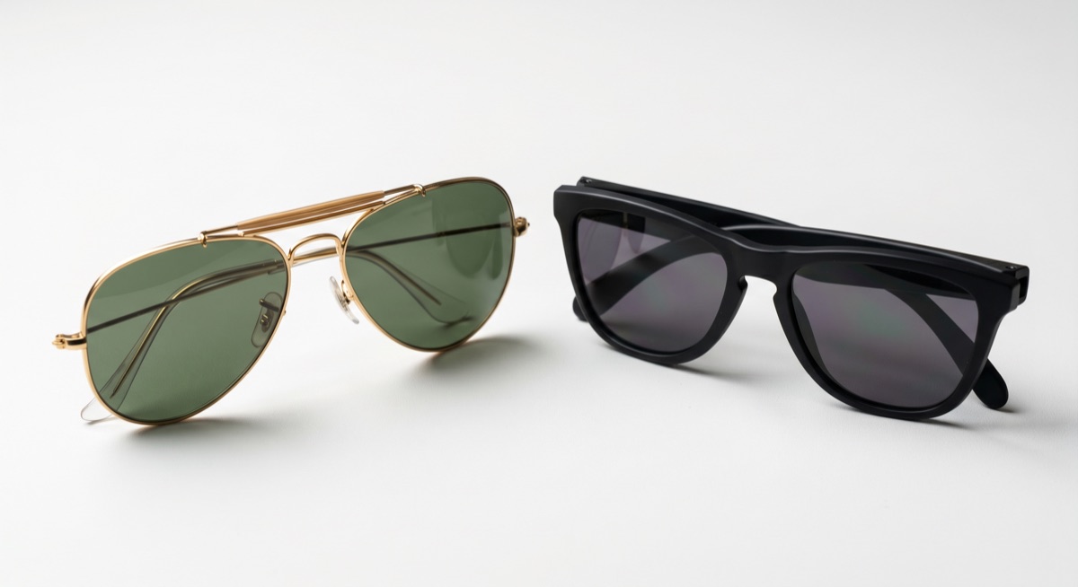 Rayban กับ Oakley ต่างกันยังไง