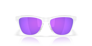 Oakley Frogskins S OO9508-02 Polished Clear Prizm Violet