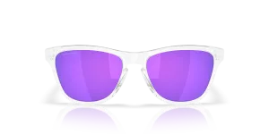 Oakley Frogskins S OO9508-02 Polished Clear Prizm Violet