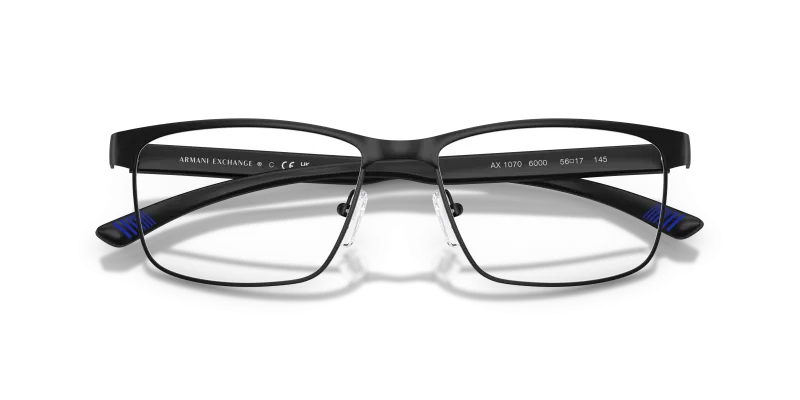 Armani Exchange AX1070 6000 close-up ด้านหน้า
