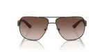 Armani Exchange AX2012S 605813 แว่นกันแดด สีน้ำตาลด้าน สำหรับผู้ชาย