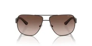 Armani Exchange AX2012S 605813 แว่นกันแดด สีน้ำตาลด้าน สำหรับผู้ชาย