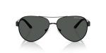 Armani Exchange AX2034S 600087 แว่นกันแดด สีดำประกาย สำหรับผู้ชาย