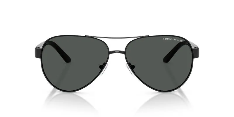 Armani Exchange AX2034S 600087 แว่นกันแดด สีดำประกาย สำหรับผู้ชาย Armani Exchange AX2034S 600087 แว่นกันแดด สีดำประกาย สำหรับผู้ชาย