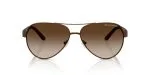Armani Exchange AX2034S 605813 แว่นกันแดด สีน้ำตาลเข้มด้าน สำหรับผู้ชาย Armani Exchange AX2034S 605813 แว่นกันแดด สีน้ำตาลเข้มด้าน สำหรับผู้ชาย