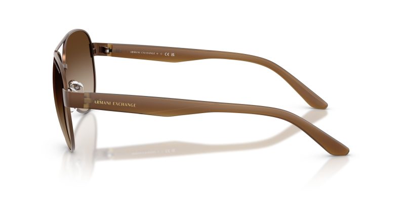 แว่นกันแดด Armani Exchange AX2034S 605813 มุมข้าง ดีไซน์ URBAN ATTITUDE