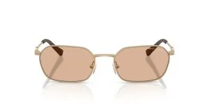 Armani Exchange AX2056S 612173 แว่นกันแดด สีMatte Pale Gold สำหรับผู้ชาย