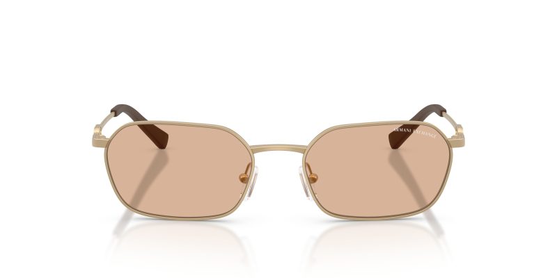 Armani Exchange AX2056S 612173 แว่นกันแดด สีMatte Pale Gold สำหรับผู้ชาย
