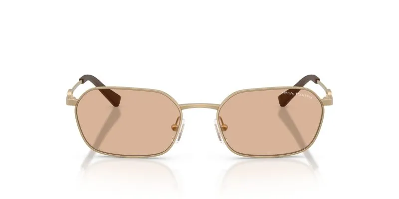 Armani Exchange AX2056S 612173 แว่นกันแดด สีMatte Pale Gold สำหรับผู้ชาย Armani Exchange AX2056S 612173 แว่นกันแดด สีMatte Pale Gold สำหรับผู้ชาย